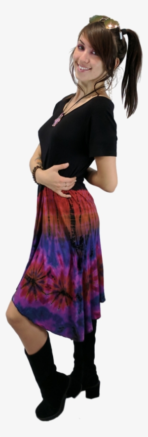 Tye Die Dress By Purple Moon - Photo Shoot #4315543