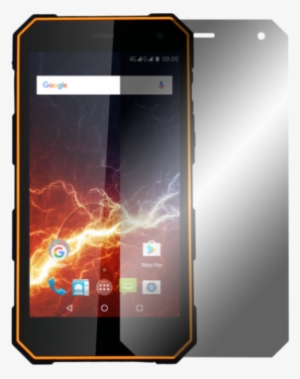 Hammer Energy Tempered Glass - Myphone Hammer Energy Black Mobile Phone #4316536