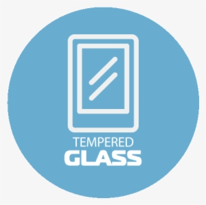 Iphone 6s-tempered Glass - Tempered Glass Logo Png #4316574