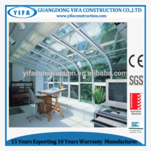 Double Tempered Glass Curved Conservatory Sunroom Designs #4317210 Double Tempered Glass Curved Conservatory Sunroom Designs #4317210