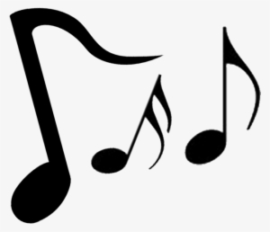 Pin Music Silhouette Clip Art - Music Notes Clipart Transparent Background #4317531