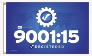 15 Quality Flag - Iso 9001 2015 Flag #4317553