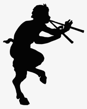 Satyr Silhouette Copy #4317717