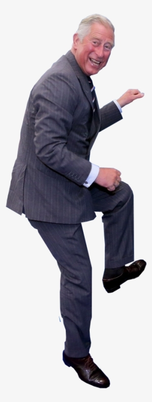 Prince Charles Climbing - Standing #4318580