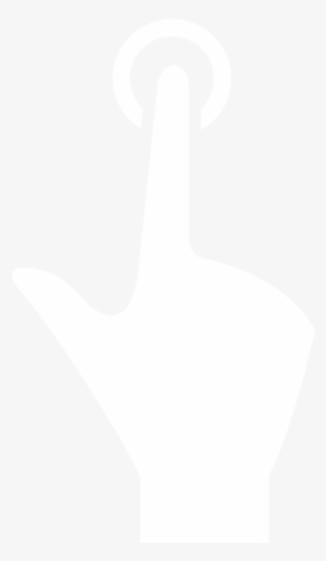 H006 Icon Hand Finger Tap No Circle Ffffff 400x400@2x - Sign #4319261