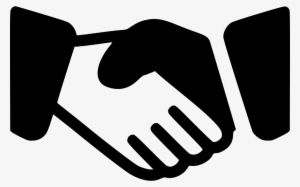 Hand Shake Comments - Hands Shaking Icon Png #4319298