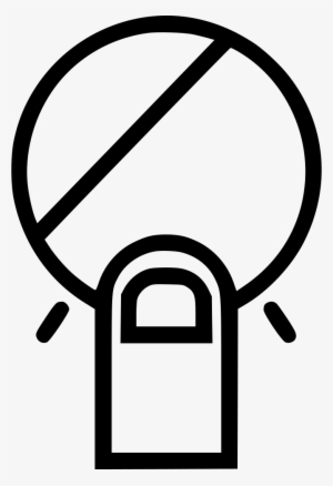 Finger Round Circle Press Touch Click Comments - Hand #4319352