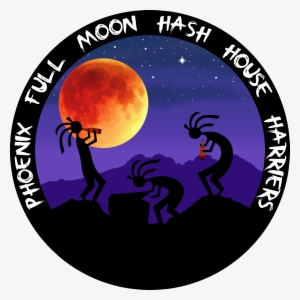 Full Moon Hash - 2nd Street District Logo #4319624
