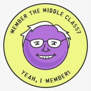 Member Bernies Illustration Vector Badge Middle Class - J Warner Wallace Age #4320777
