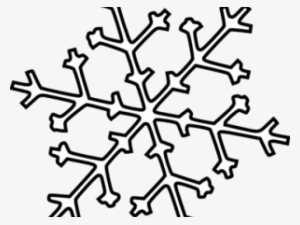 Snowflake Line Design #4320801