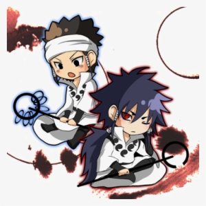 Naruto Ashura Anime Cartoons - Indra And Ashura Chibi #4320986