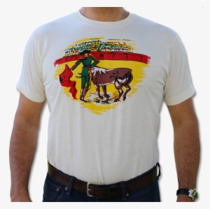 Matador Natural Colored Men's T-shirt By Atomic Swag - Bull #4321012 Matador Natural Colored Men's T-shirt By Atomic Swag - Bull #4321012