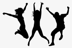 Silhouette, Joy, Cheers, Man, Woman - シルエット 喜び #4321108