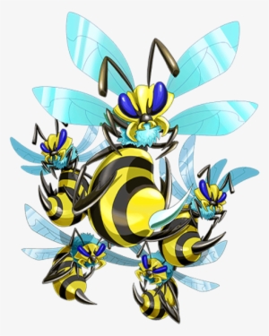 Ice Killer Bee Transparent - Illustration #4322084