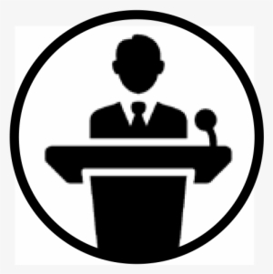 This Exclusive, High-level Two Day Exhibition And Interactive - Public Speaking Icon #4322310