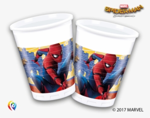 8 Plastic Cups - Spiderman 8 Plastic Party Cups #4322312