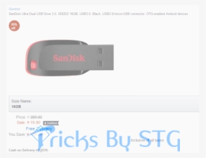 Whatsapp - Sandisk Cruzer Blade #4322542