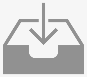 Download Icon Png White #4322799