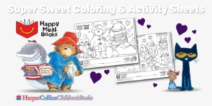 Valentine Books Happy Meal Activity - Happy Meal #4323266