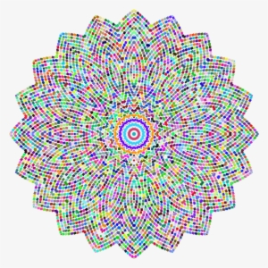 Puncak Mandala Sri Yantra - Transparent Background Mandala Png #4323551