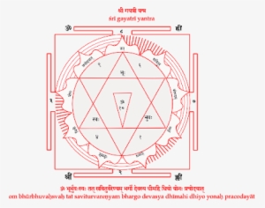 Shree Gayatri Yantra As Given In Jyotish Digest Vol - Shree Gayatri Yantra #4323836