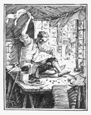 Blue Fairy Book The Brave Little Tailor 1 - Brave Little Tailor Fairy Tale #4323837