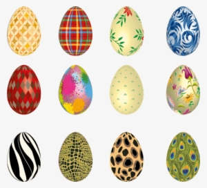 Easter Eggs Vector - Stickers Egg Easter Png #4324225