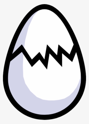 Vector Illustration Of Cracked Domestic Hen Chicken - Illustration #4324351