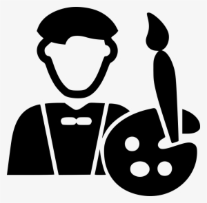 Artist Male Comments - Painter Artist Icon #4325076