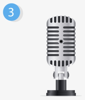 Voiceover Artist Icon Ian Maigua 2017 12 11t06 - Microfono Antiguo Para Colorear #4325382