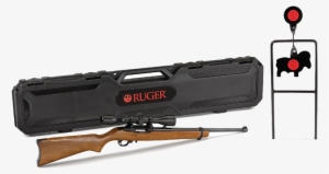 Ruger 10/22 22lr W/ Scope Steel Target New - 3 9x40mm Weaver Scope #4325780