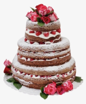 Happy Birthday Cake Png - Pastel De Chocolate Sin Cubierta #4325806