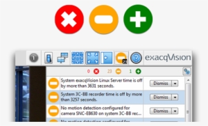 Exacqvision Setup Indicators - Exacqvision #4326074