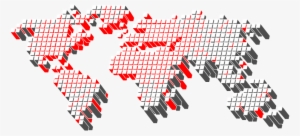 Modelo - 3d World Map Twin Duvet #4326238