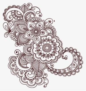 Henna Mehndi Hennadesign Swirl Doodle Ftestickers Jpg - Henna Design For Print Out #4326316