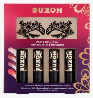 Party Girl Pout - Buxom Party Girl Pout Mini Lip Balm Kit #4326416