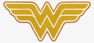 Bordado Patch Mulher Maravilha - Logo Mulher Maravilha Png #4326683