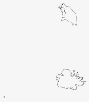Antigua Barbuda Outline Map - Antigua And Barbuda #4327295