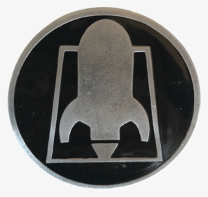 Rftc 'rocket Logo' Belt Buckle - Emblem #4327493