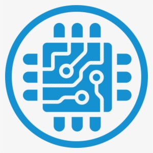 Cyber Security - Technology Blue Icon Png #4327792