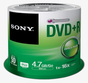 Sony Dvd+r 50pcs Cakebox Media #4327796