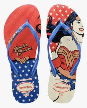 Havaianas Mulher Maravilha 1 Havaianas Mulher Maravilha - Tong Wonder Woman Havaianas #4327881