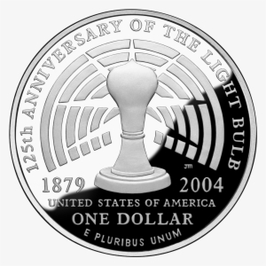 2004 Thomas Alva Edison Silver Dollar - Thomas Edison #4328592