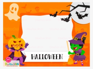 Marcos Halloween Fotografia Octubre Plantilla Fantasmas - Marcos De Halloween Png #4328918