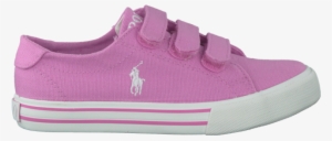 Rosa Polo Ralph Lauren Sneaker Slater Ez #4329032