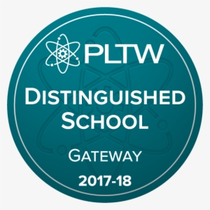 Project Lead The Way Distinguished School Badge - Woodford Reserve #4329125