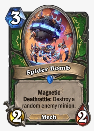 Spider Bomb Card - Doomsday Project Cards #4330240