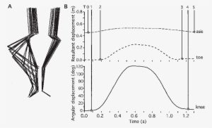 Stick Figure And Passé Movement Profile Of A Representative - Running #4331539