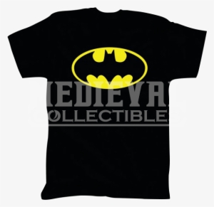 Mens Batman Logo T-shirt - Shoulder Cape Or Shoulder Cloak #4331669