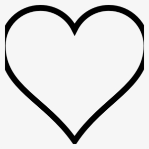 Amazing Black Heart Outline With Heart Coloring Pages - Coloring Book ...